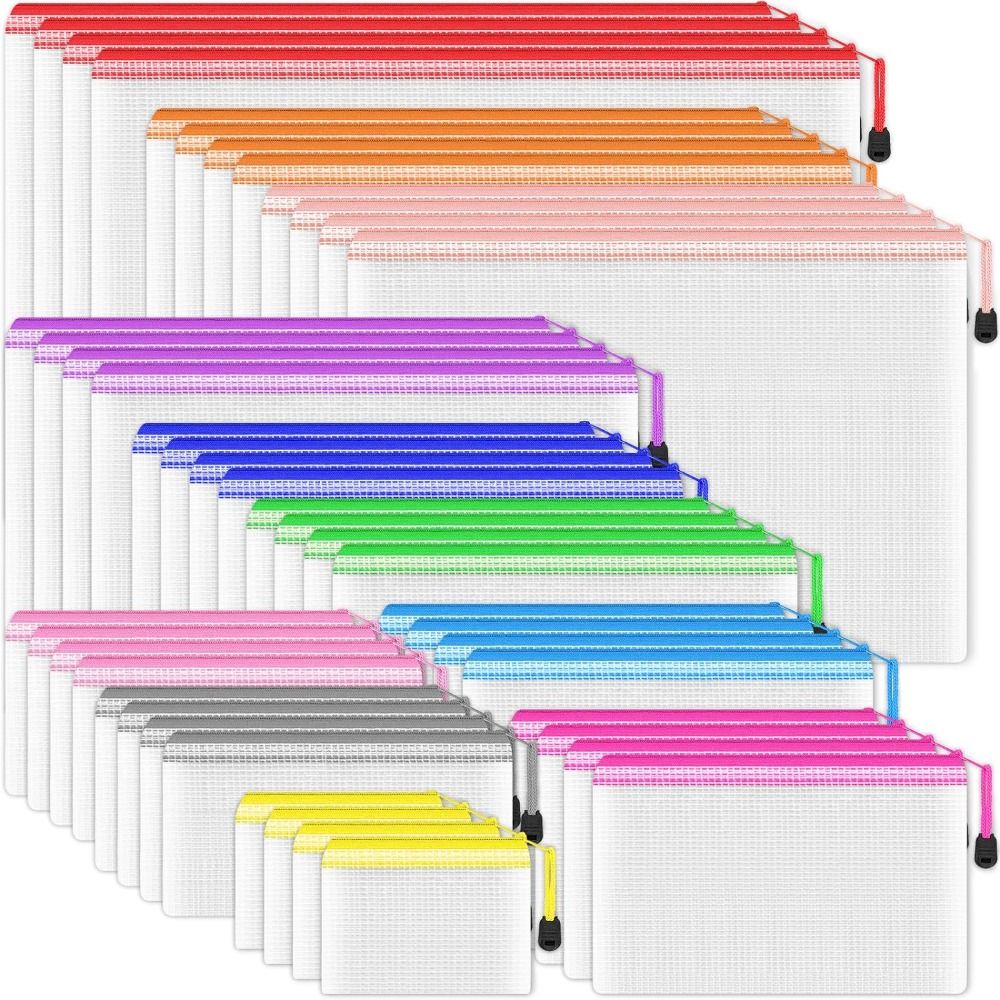Cosmetic Makeup Bags Mesh Zipp – обзор и цена Document Organizer Folder