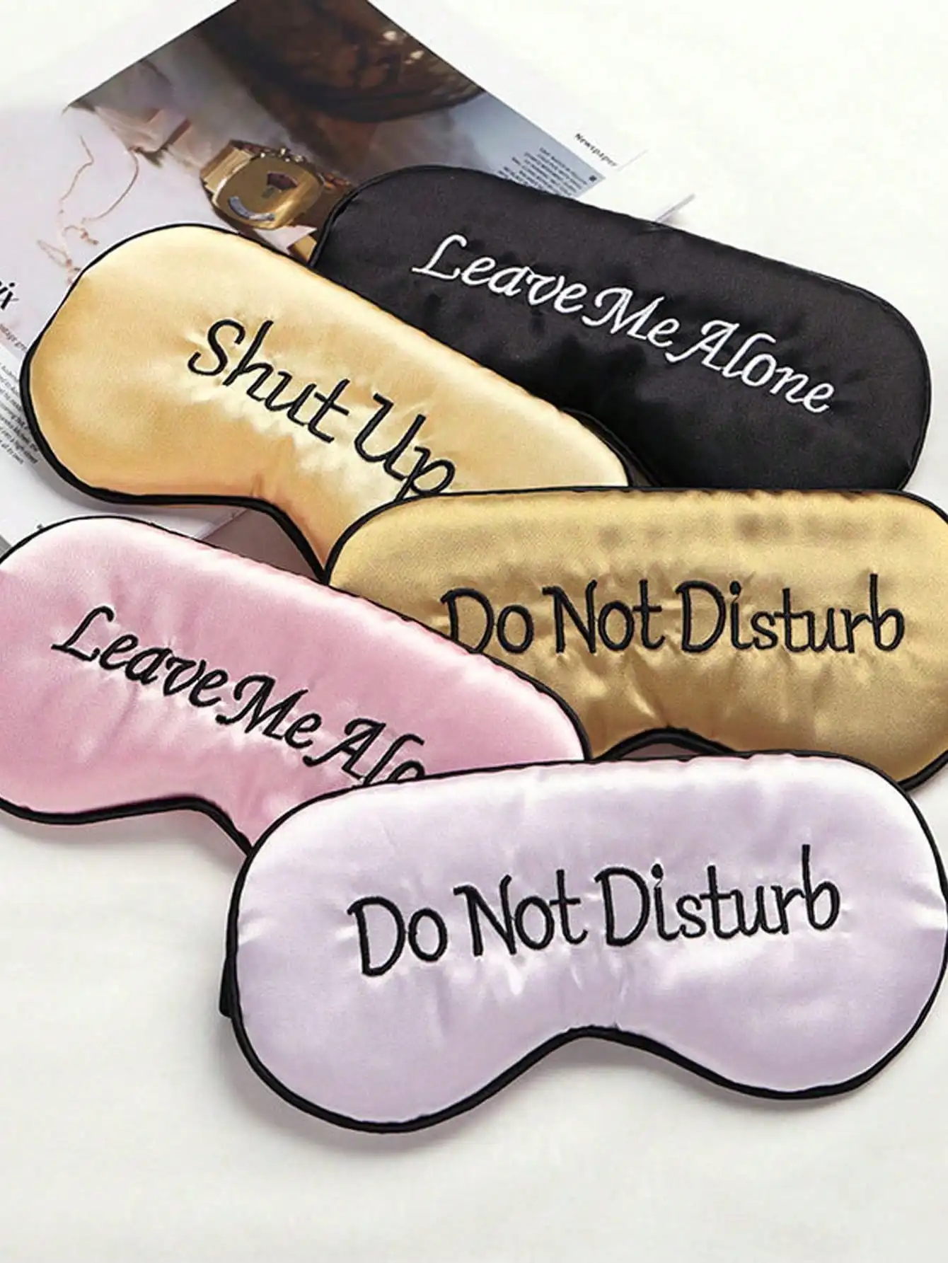 1pc/2pcs Funny Silk Sleeping E – обзор и цена Eye Mask Sleep Travel