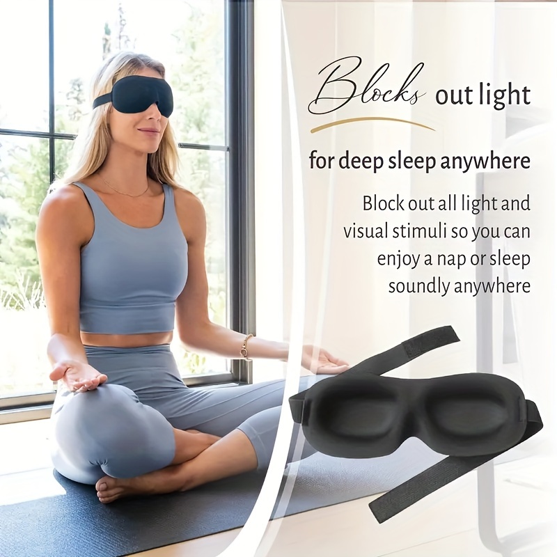 3D Stereoscopic Eye Mask for B – обзор и цена Eye Mask Sleep Travel