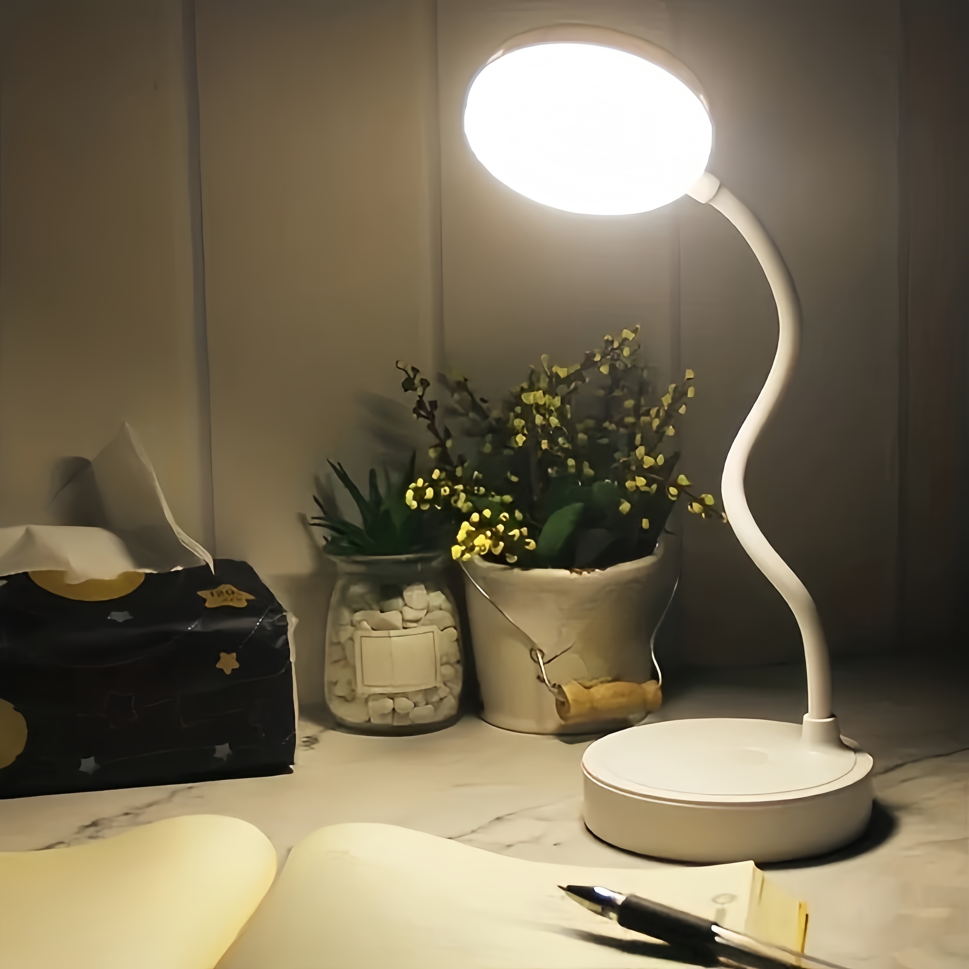 LED Desk Lamp With USB Chargin – обзор и цена Book Light Flexible