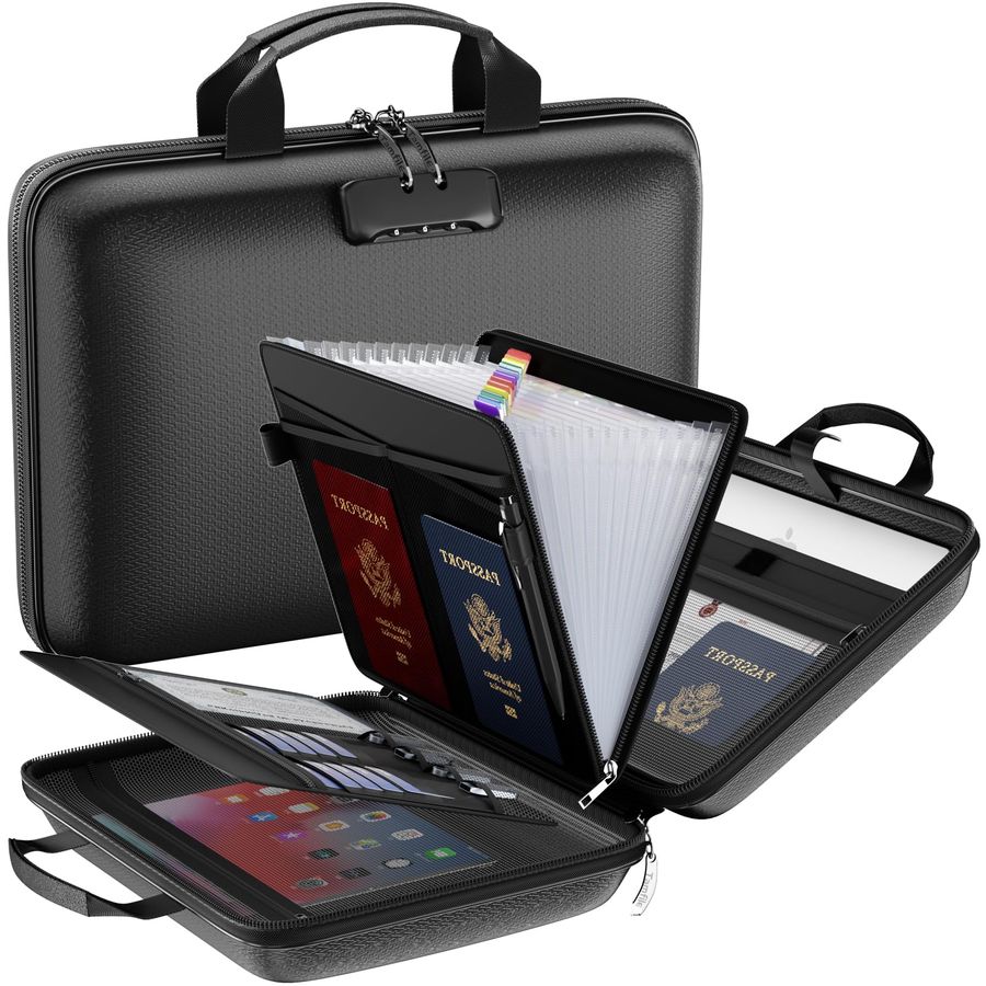 File Organizer with Lock, Hard – обзор и цена Document Organizer Folder