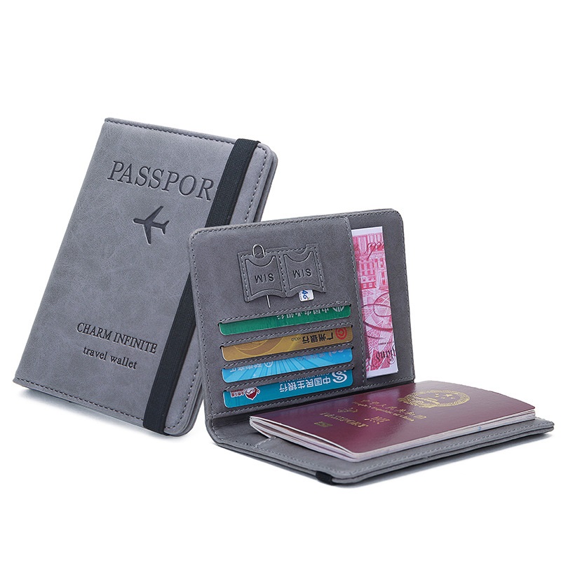 New Style Elastic Band Leather – обзор и цена Travel Accessories Rfid