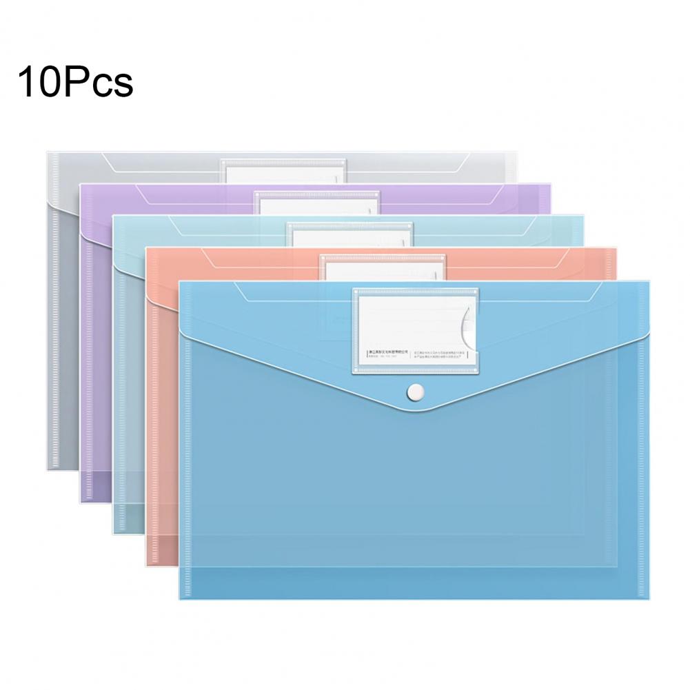 Waterproof File Bags 10 Pcs Pl – обзор и цена Document Organizer Folder