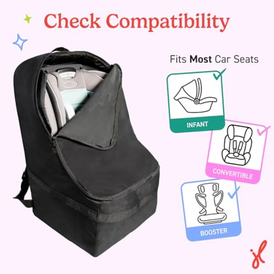 Padded Backpack Car Seat Bag f – обзор и цена Travel Accessories Unisex
