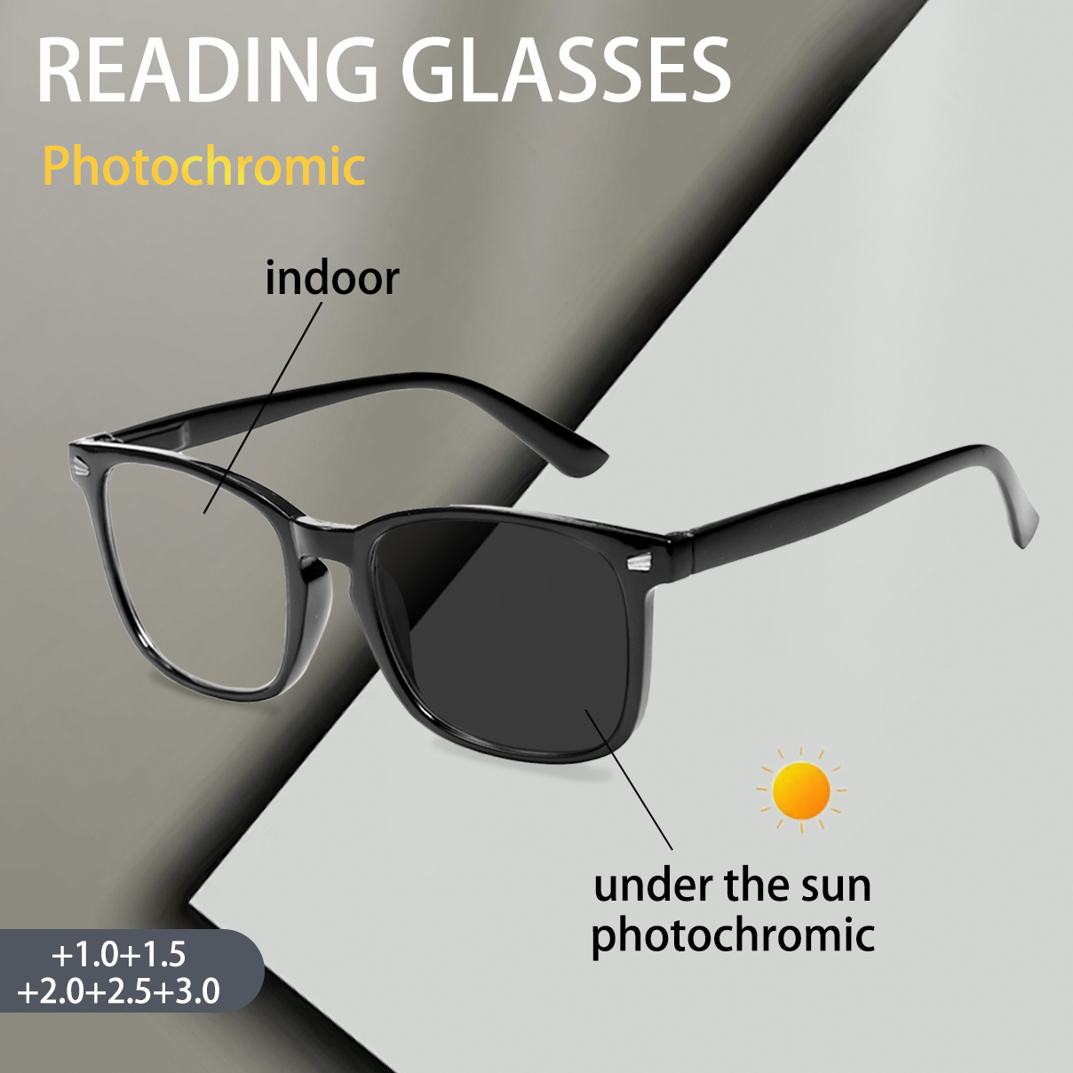 Photochromic Reading Glasses f – обзор и цена Book Light Flexible