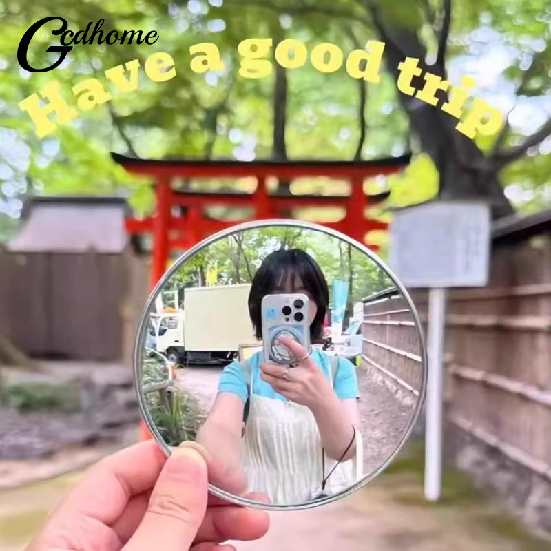 5cm Handheld Selfie Mirror Por – обзор и цена Travel Vlog Accessories