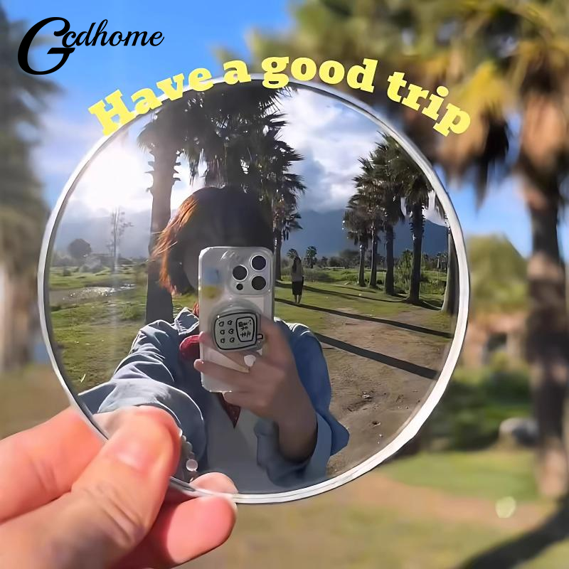 5cm Handheld Selfie Mirror Por – обзор и цена Travel Vlog Accessories