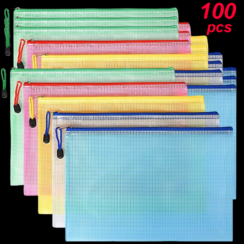 5-100PCS Stationery Storage Fo – обзор и цена Document Organizer Folder