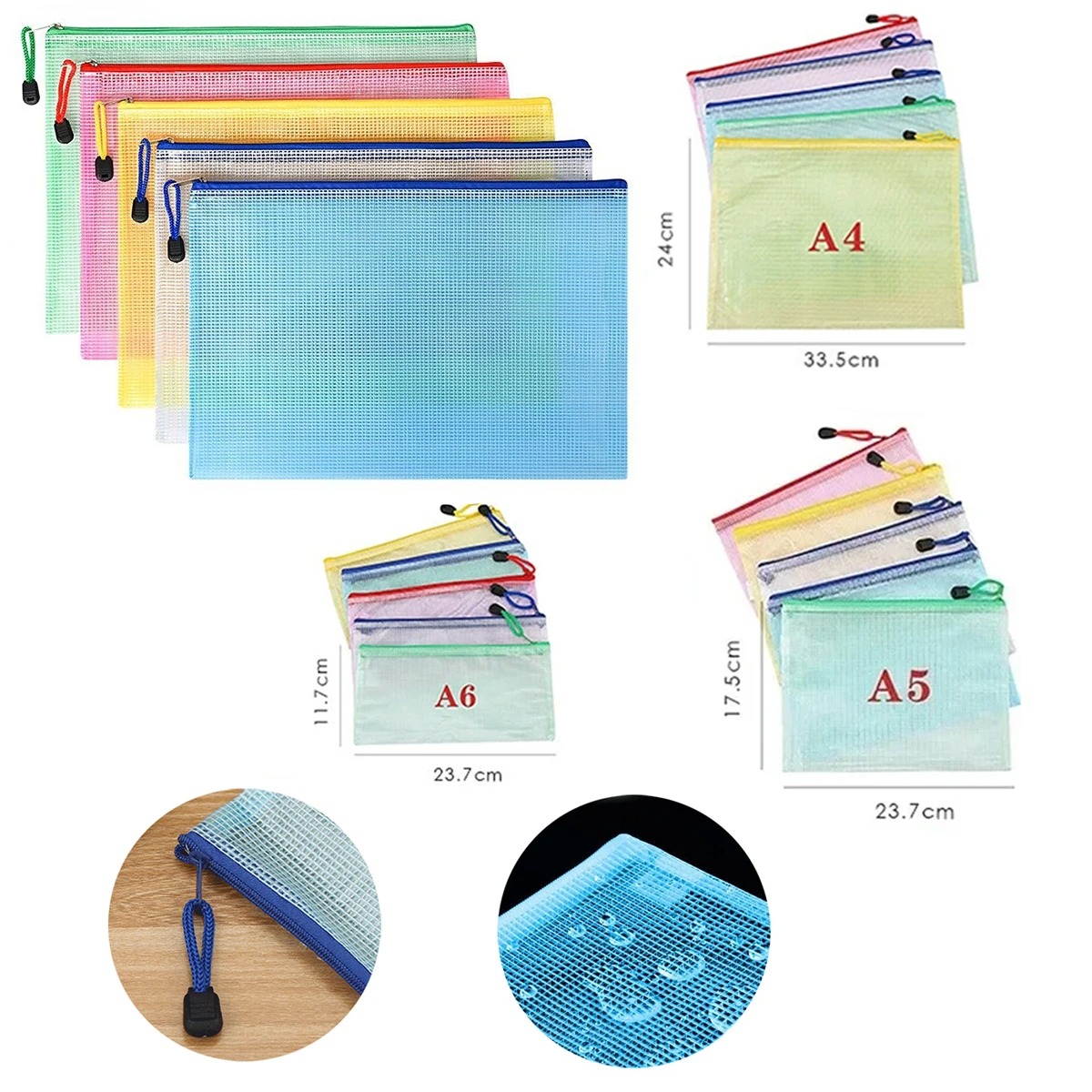 5-100PCS Stationery Storage Fo – обзор и цена Document Organizer Folder