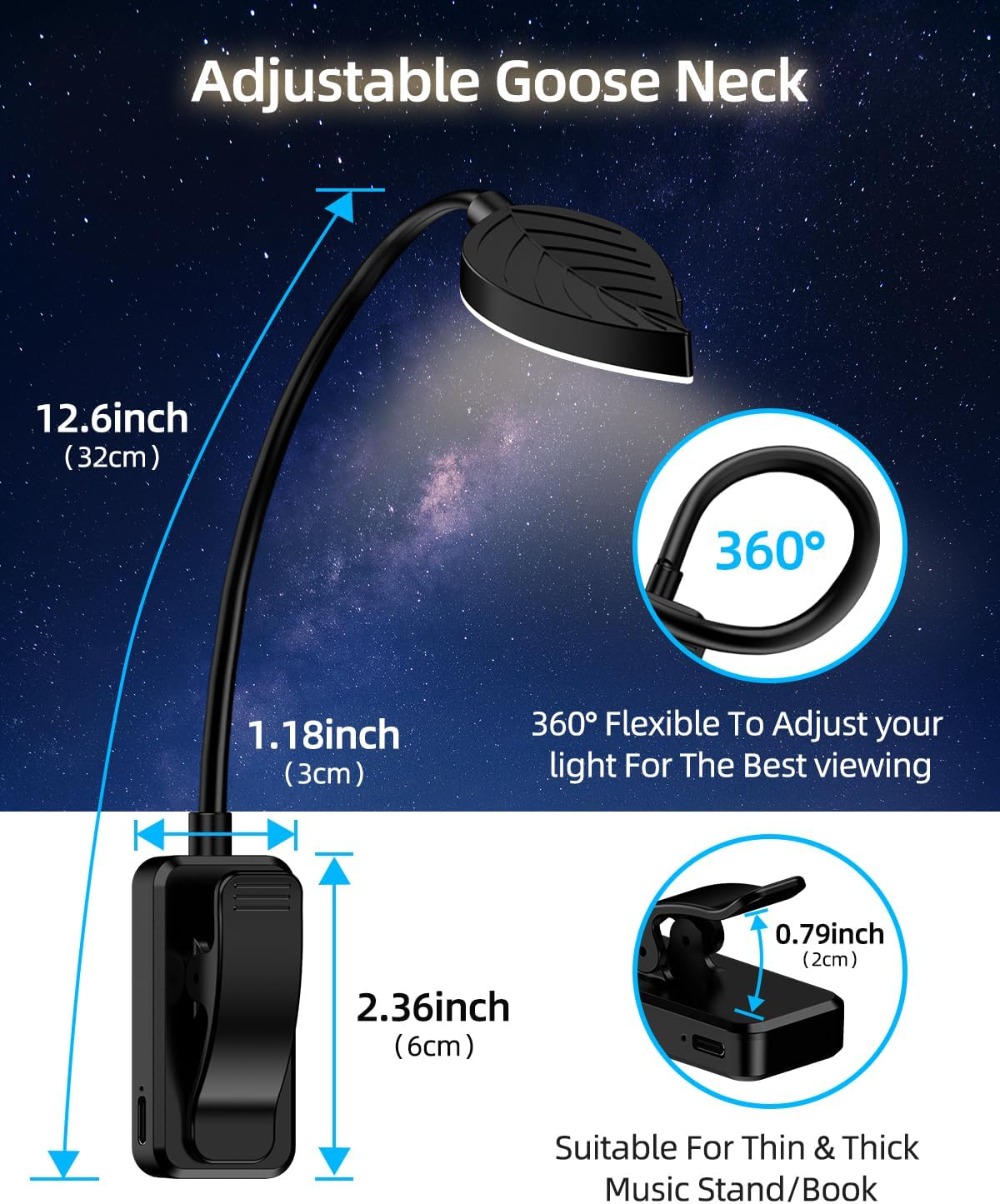 Rechargeable Book Light for Re – обзор и цена Book Light Flexible