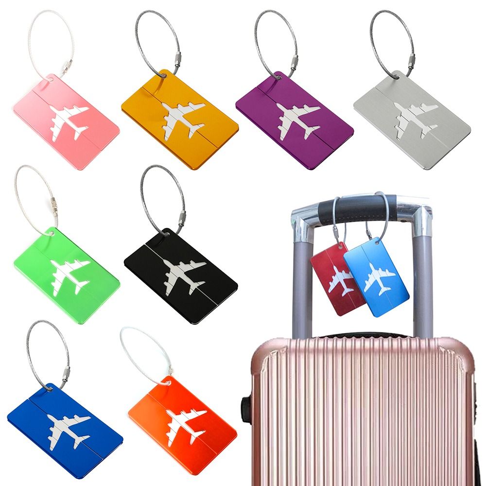 Aluminium Travel Luggage Tags  – обзор и цена Travel Accessories In Bulk