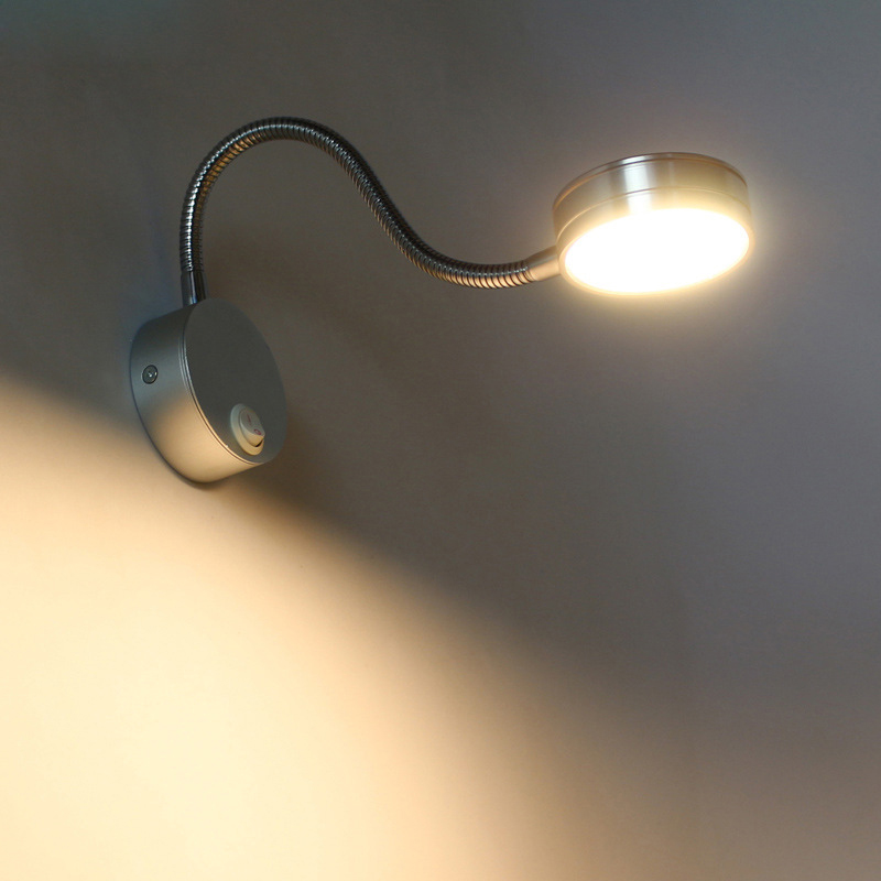Gooseneck Reading Wall Lamp LE – обзор и цена Book Light Flexible