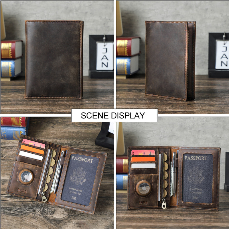 Custom Logo Genuine Leather Sl – обзор и цена Travel Accessories Rfid