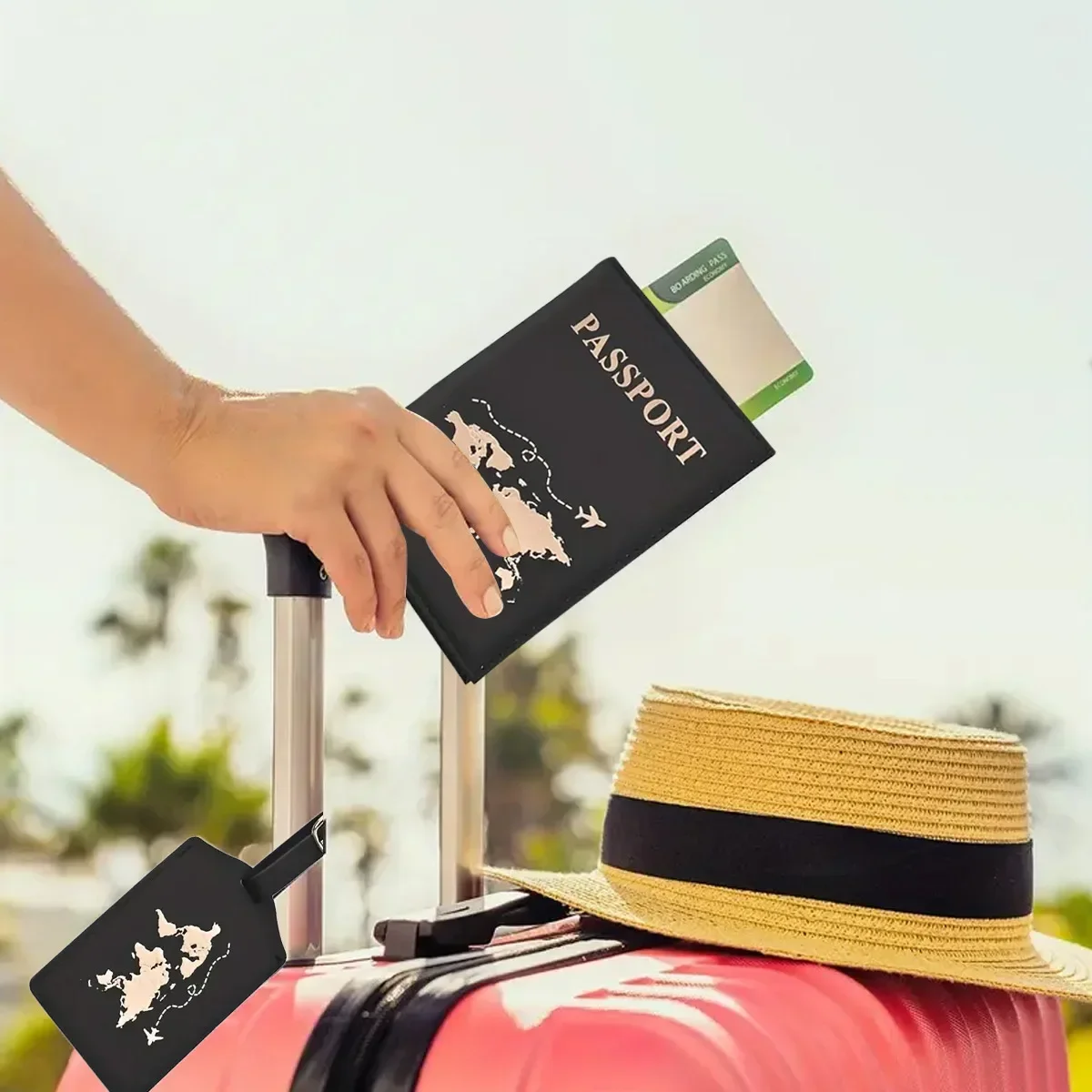 Women Men RFID Vintage Busines – обзор и цена Travel Accessories Rfid