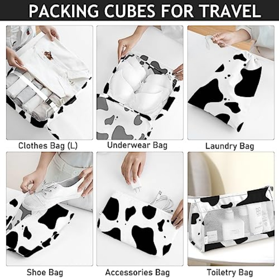 8 Set Packing Cubes for Travel – обзор и цена Shoe Bag Travel