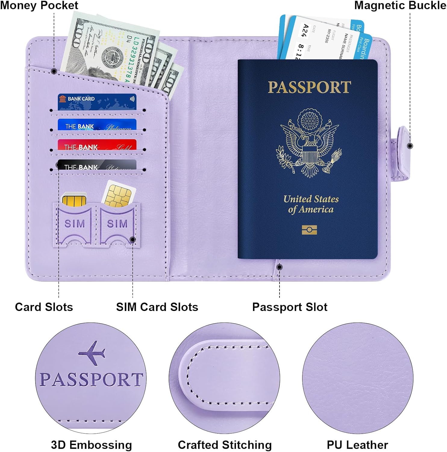 Passport Holder for Travel Cru – обзор и цена Travel Accessories Rfid