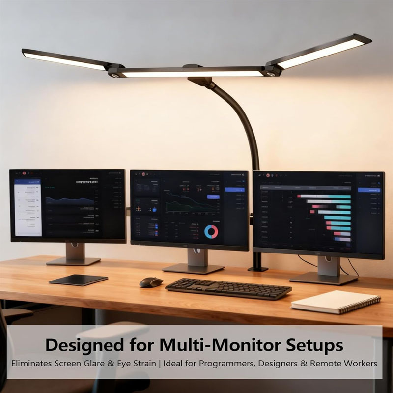 LED Desk Lamp Eye-Caring Desk  – обзор и цена Book Light Flexible
