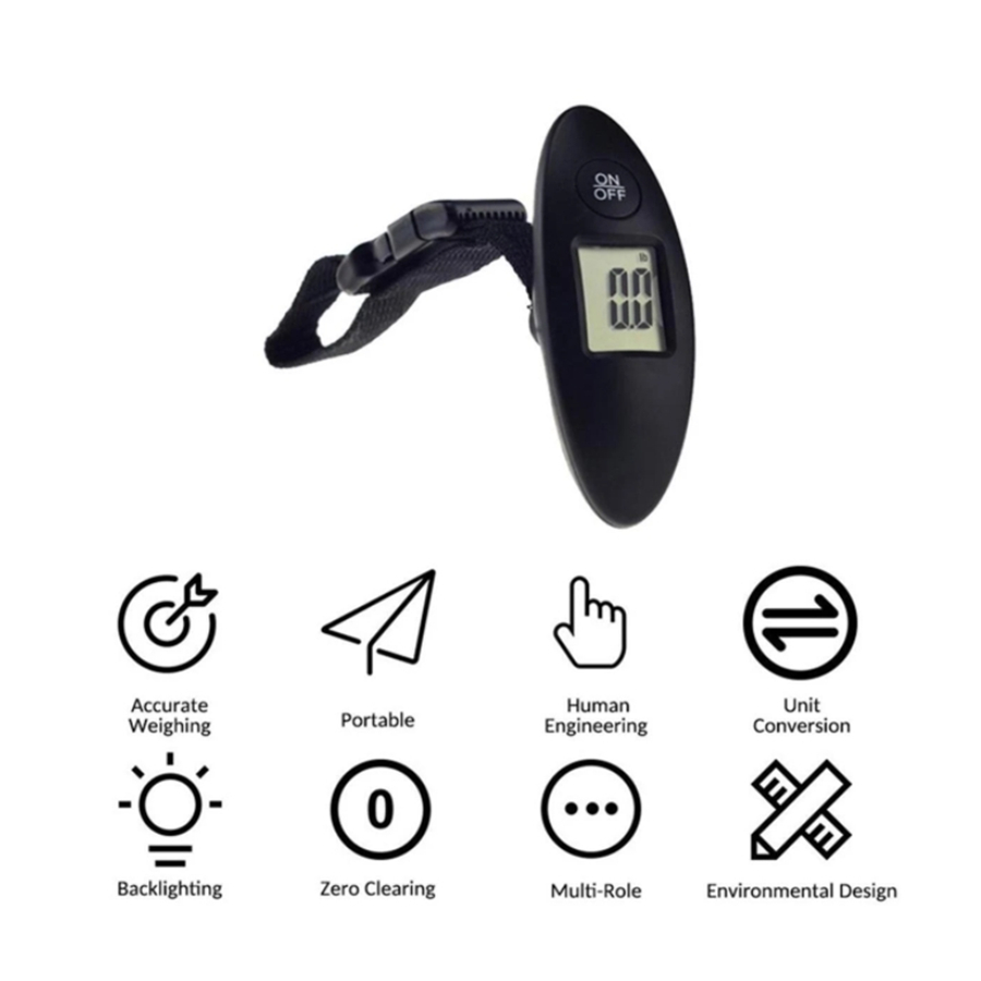 40kg/100g Portable Luggage Sca – обзор и цена Luggage Scale Hanging