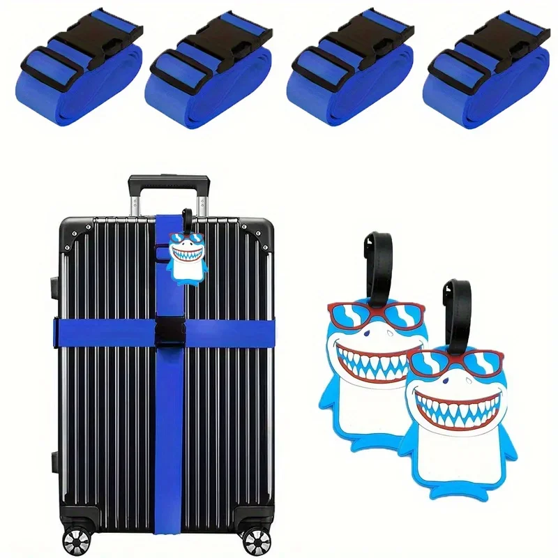 6 Pack Luggage Straps Luggage  – обзор и цена Travel Accessories In Bulk
