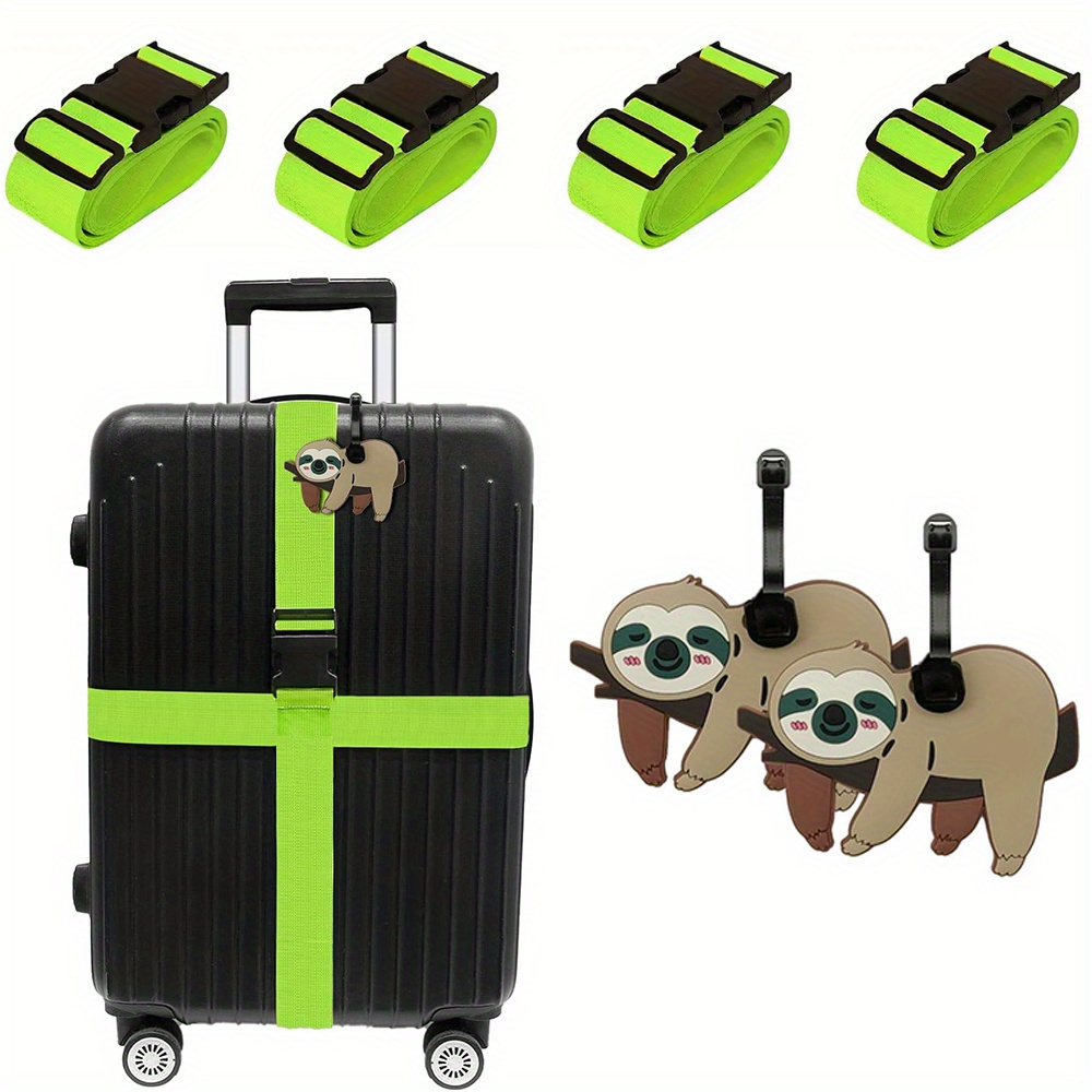6 Pack Luggage Straps Luggage  – обзор и цена Travel Accessories In Bulk