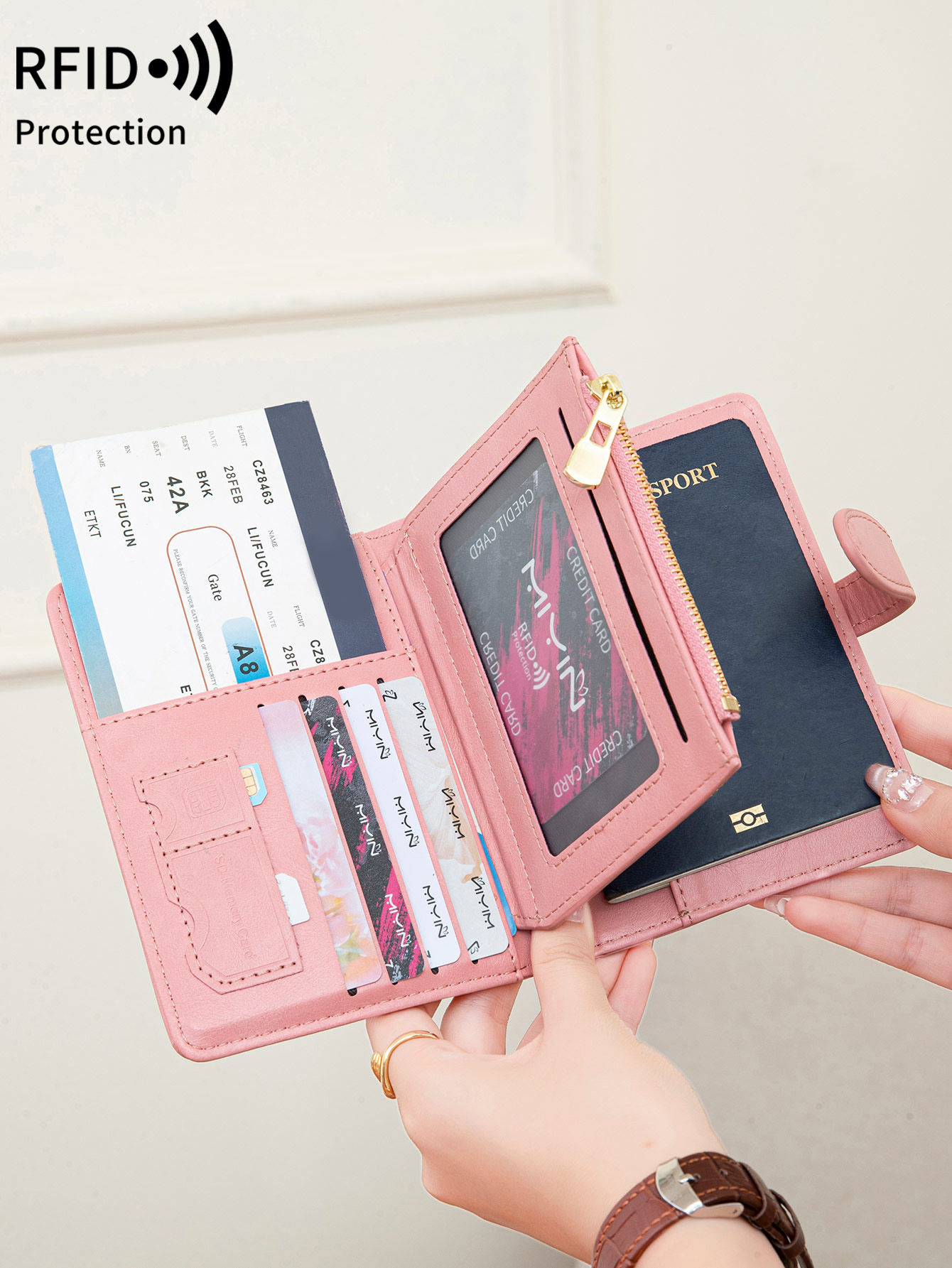 Multi functional RFID anti-the – обзор и цена Travel Accessories Rfid